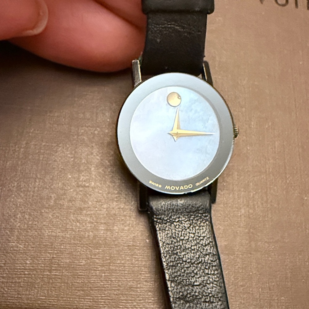 MOVADO Women Authentic Watch Needs
New Battery Selling As Is Black - Picture 4 of 6
